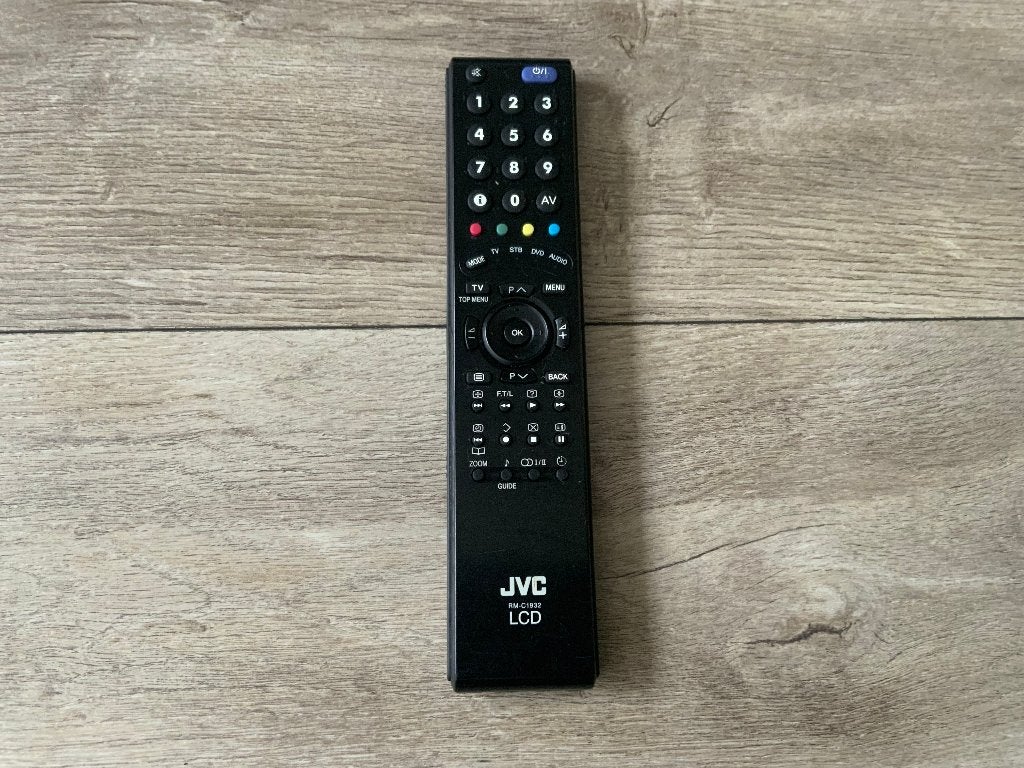 JVC RM-C1932 LCD Remote Control Afstandsbediening RM C1932, Ophalen of Verzenden, Zo goed als nieuw, Origineel