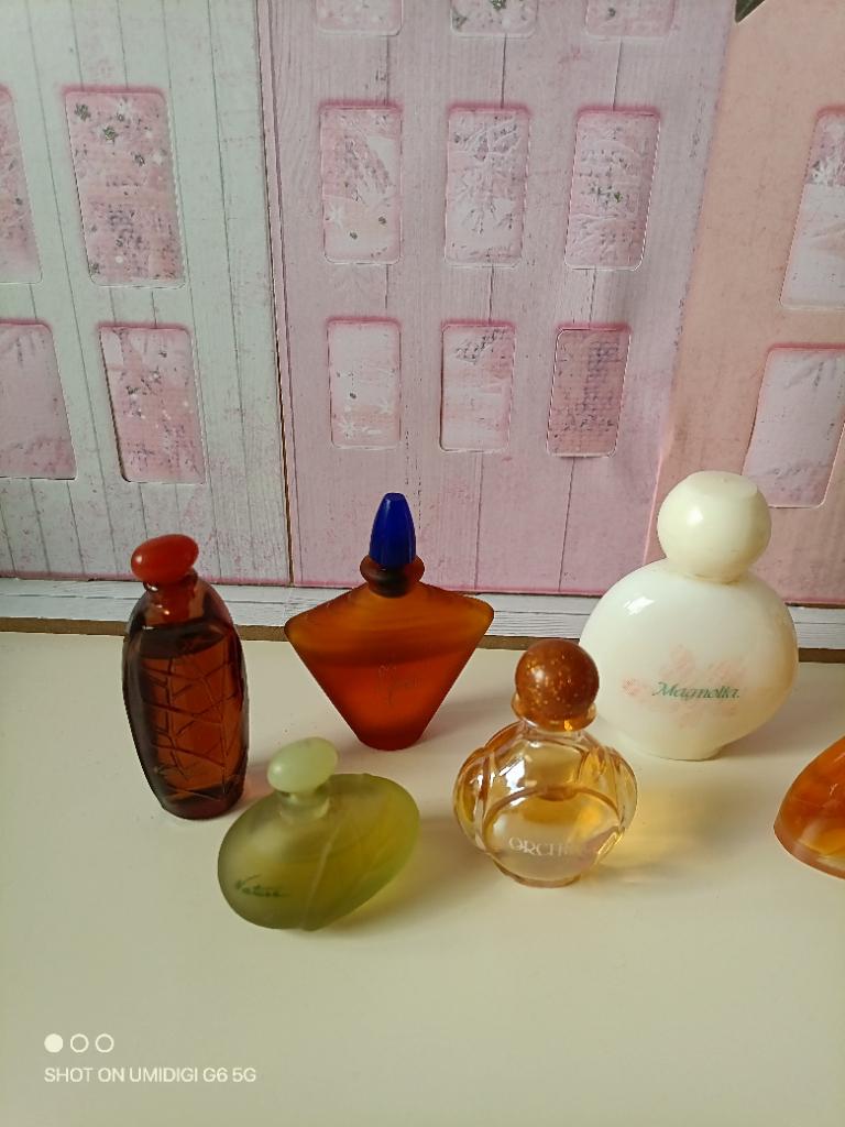 Mini parfumflesjes, Ophalen of Verzenden, Zo goed als nieuw, Miniatuur, Gevuld