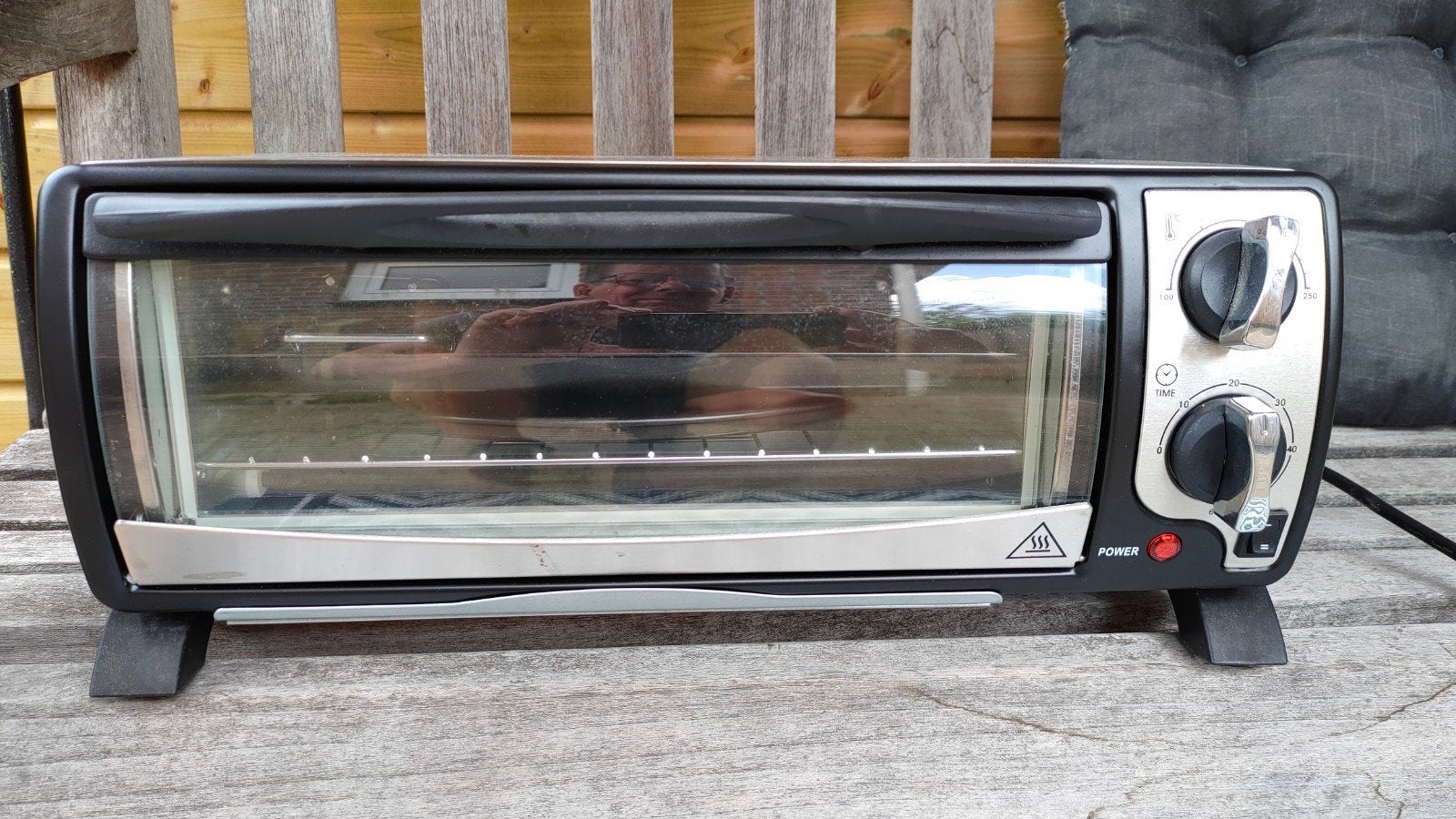 electrische (pizza)oven., Ophalen, Gebruikt, Minder dan 45 cm