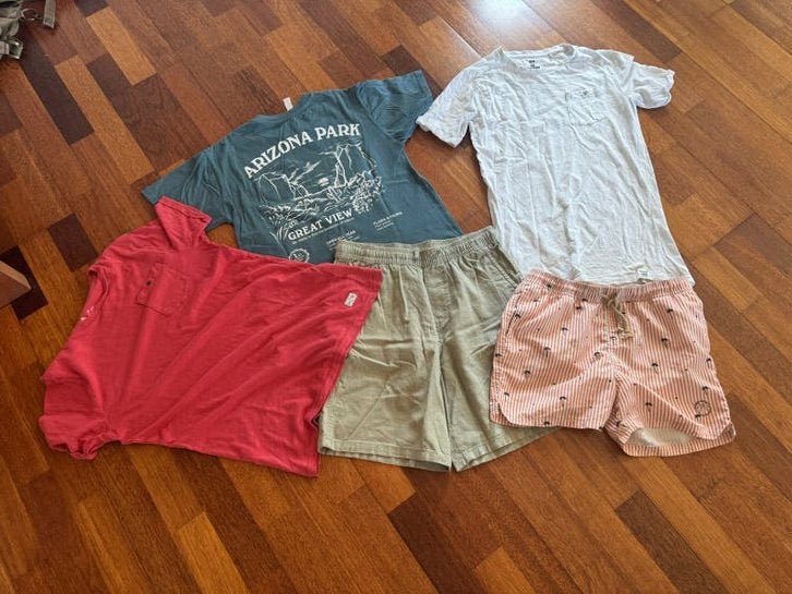 Zomers kledingset maat 152 Zara, we, hm,jack& jones, Kinderen en Baby's, Kinderkleding | Maat 152, Ophalen of Verzenden, Gebruikt