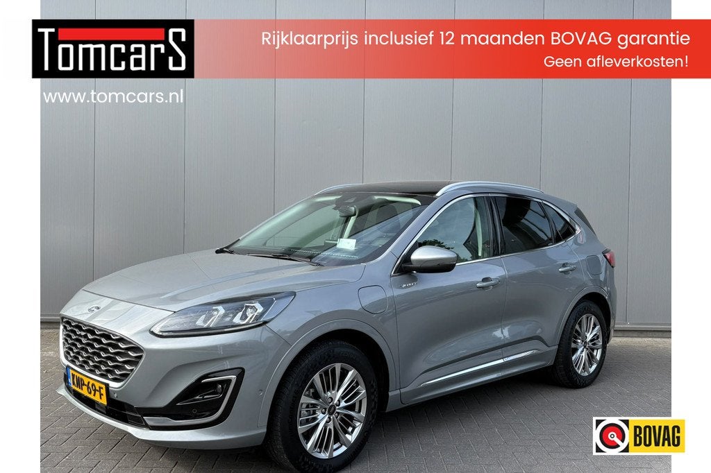 Ford Kuga 2.5 PHEV Vignale Elektr.-Trekhaak/Pano-dak/Head-up, Auto's, Ford, 14 kWh, Gebruikt, Euro 6, 4 cilinders