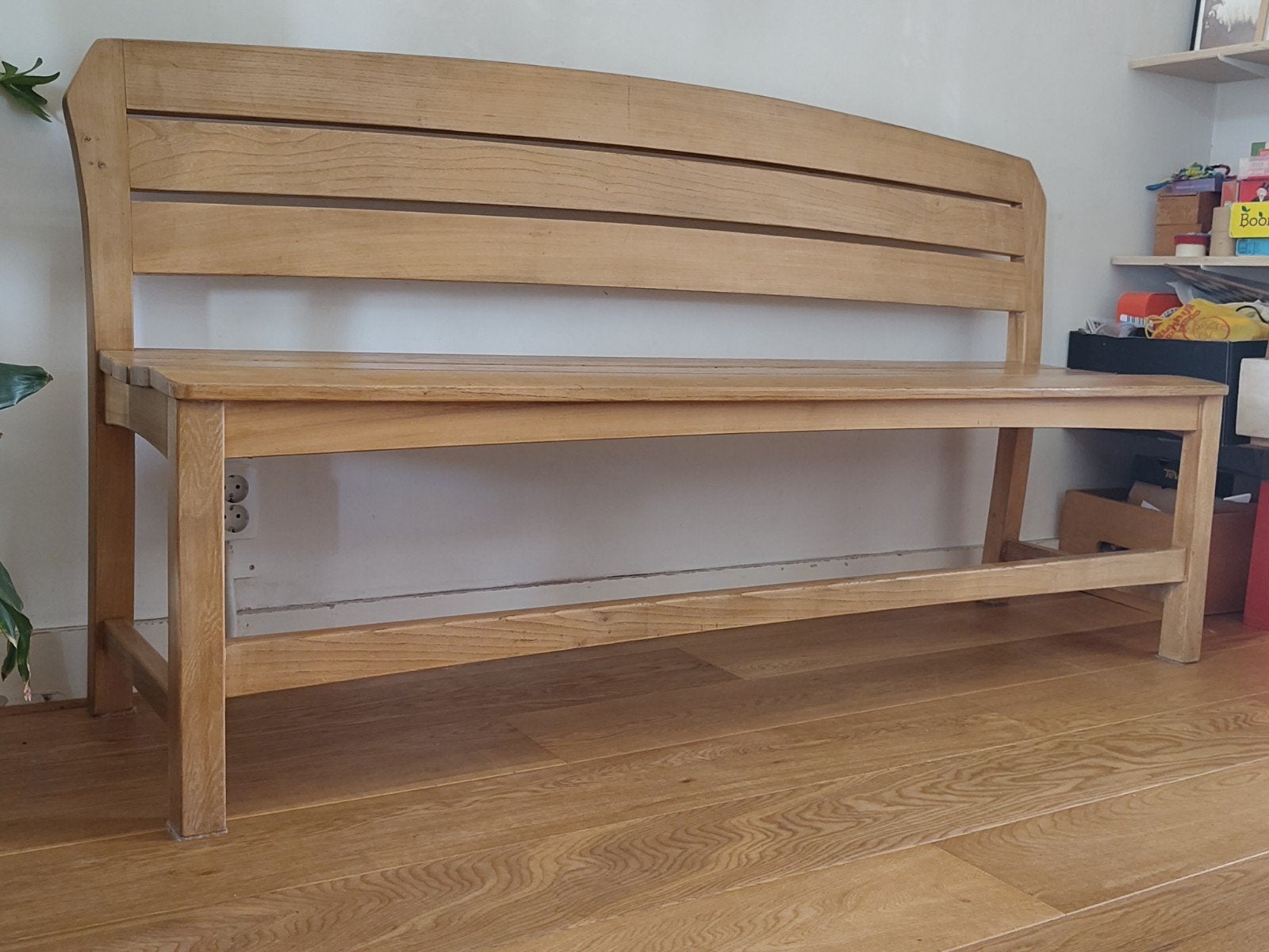 Houten bank voor binnen, Antiek en Kunst, Ophalen