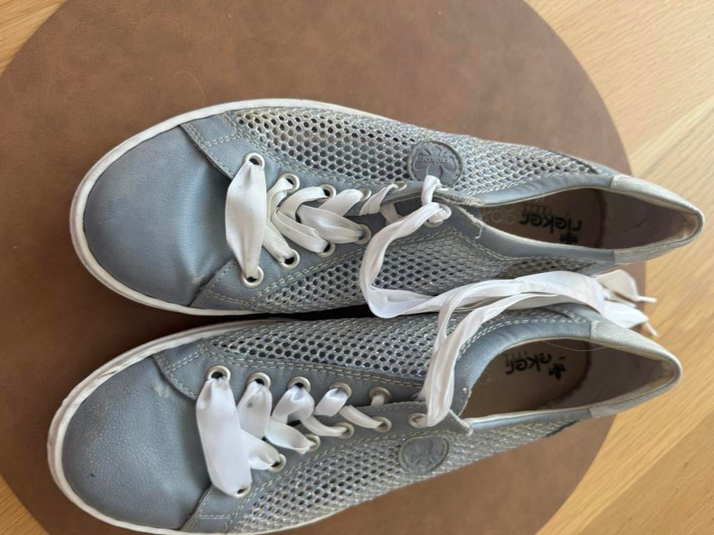 Leuke sneakers merk: RIEKER, Ophalen of Verzenden, Zo goed als nieuw, Blauw, Sneakers of Gympen