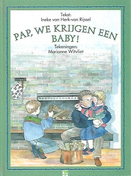 Pap, we krijgen een baby! - Ineke van Herk-van Rijssel, Ophalen of Verzenden, Zo goed als nieuw, Zwangerschap en Bevalling