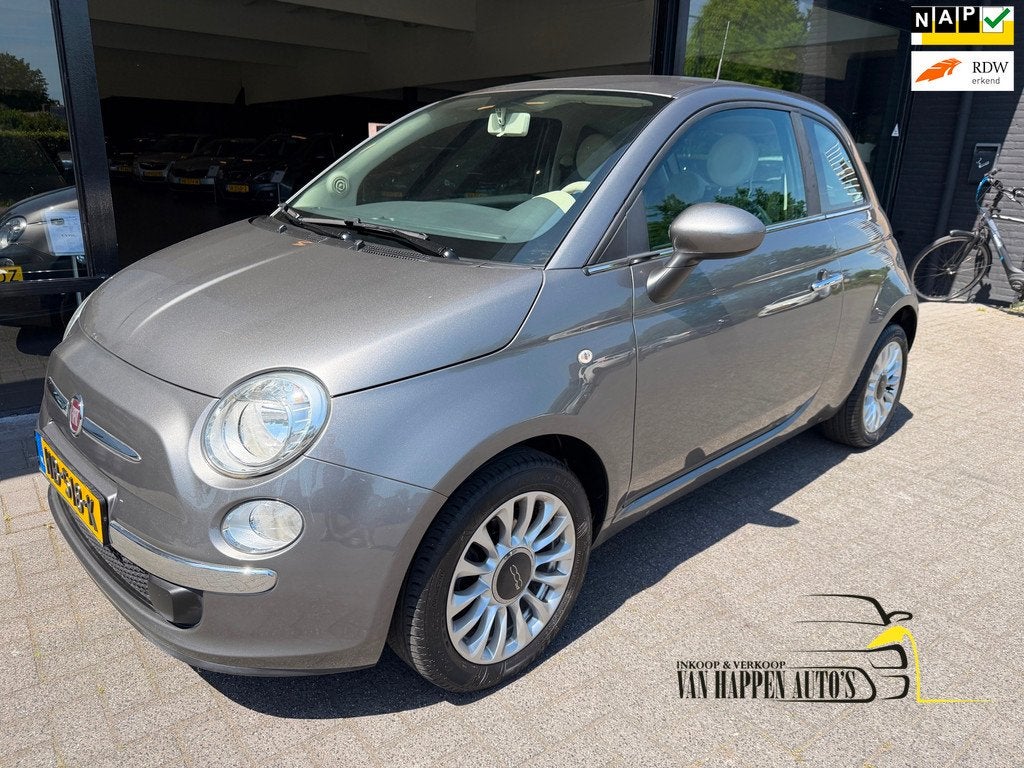 Fiat 500 1.2 Popstar / 87207 km, Stof, Gebruikt, 4 cilinders, 840 kg