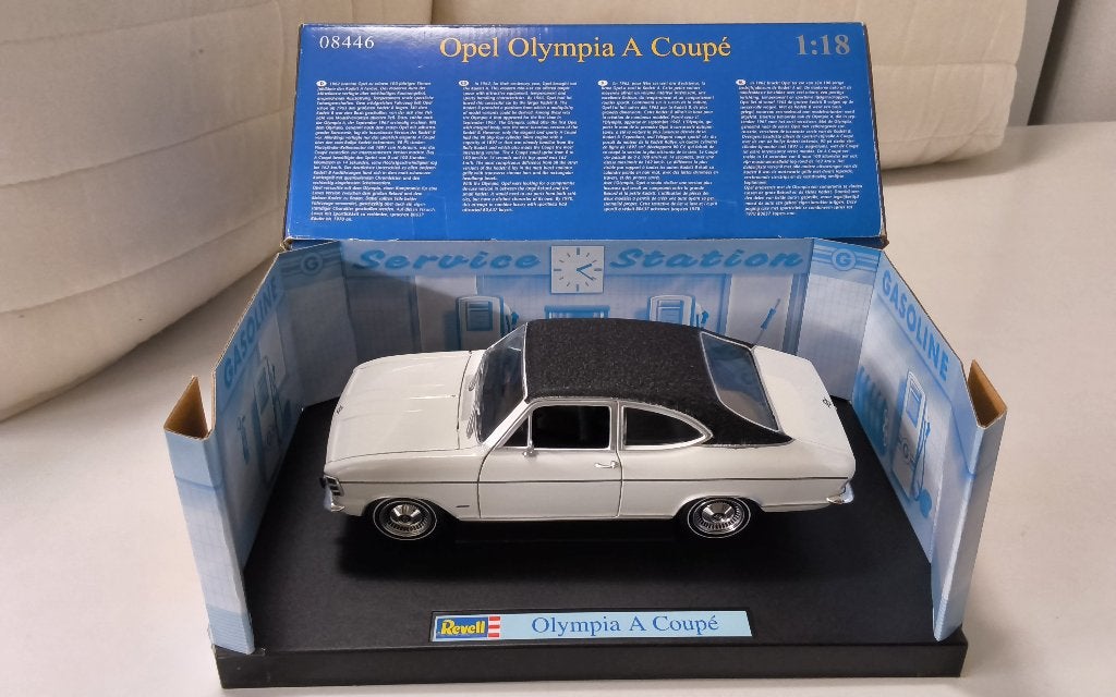 1/18 Opel Olympia A Coupé Revell, Ophalen of Verzenden, Nieuw, Auto, Revell