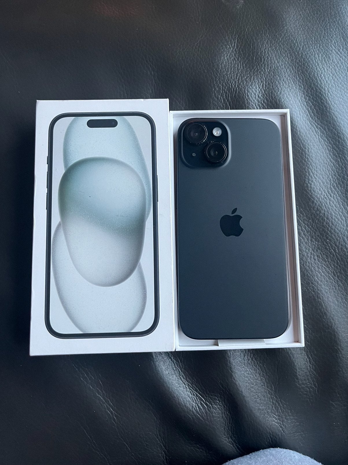 Iphone 15, Telecommunicatie, Ophalen, 128 GB, IPhone 15, Zwart