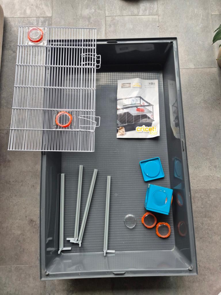 Hamsterkooi Criceti 100, Ophalen, 75 tot 110 cm, Kooi, Minder dan 60 cm