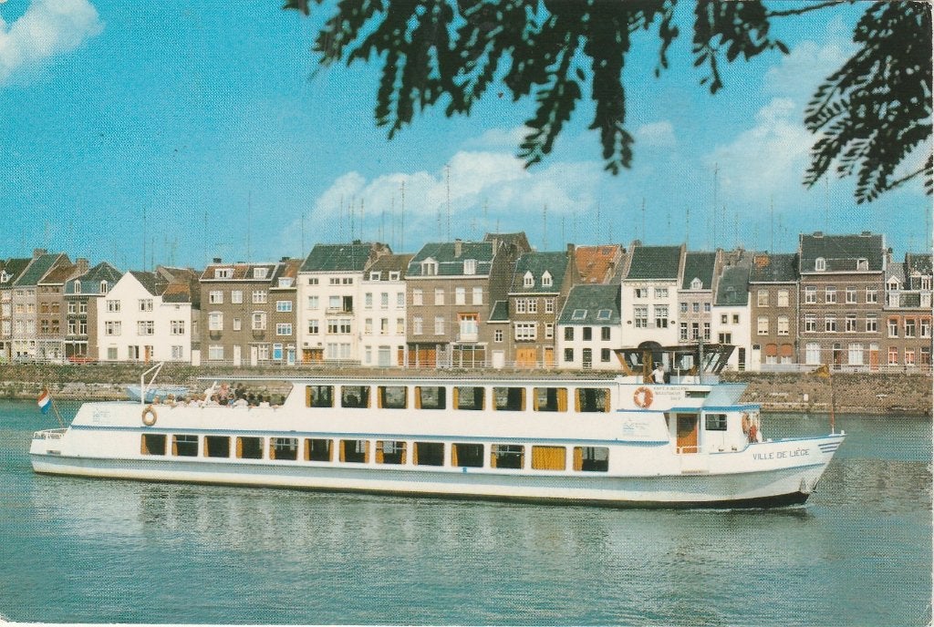 MAASTRICHT MPS Ville de Liège Rederij Stiphout, Verzenden, 1980 tot heden, Gelopen, Limburg