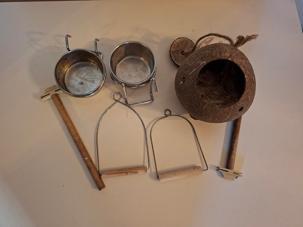 Vogelkooi spullen, Dieren en Toebehoren, Vogels | Toebehoren, Ophalen, Kooi-accessoires