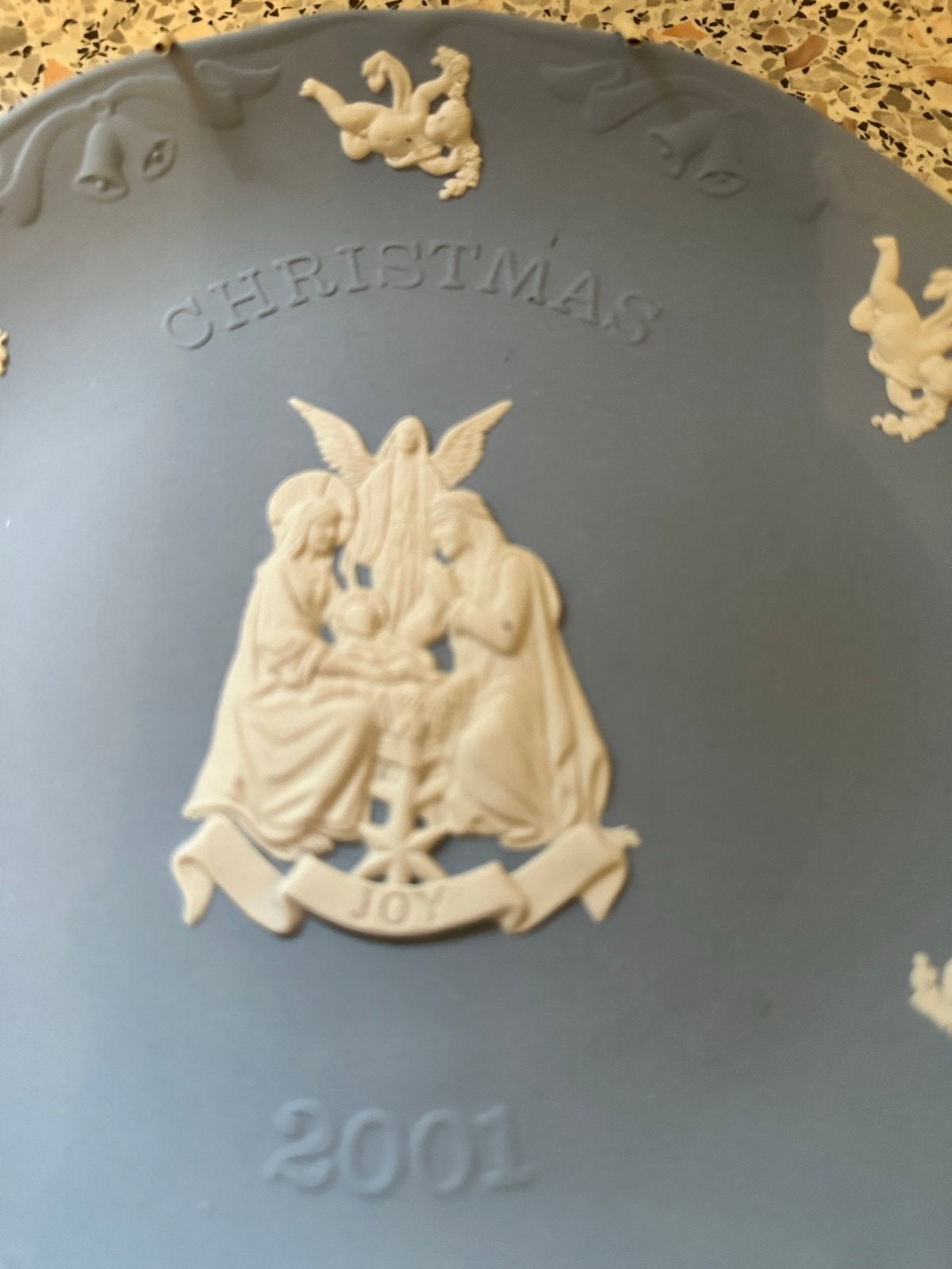 Wedgwood Kerstplaat 2001 - Geboorte van Christus, Ophalen of Verzenden