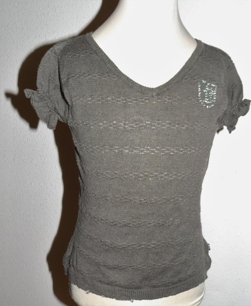 leuk dun Barbara Farber truitje shirt maat 128, Gebruikt, Meisje, Ophalen of Verzenden, Shirt of Longsleeve