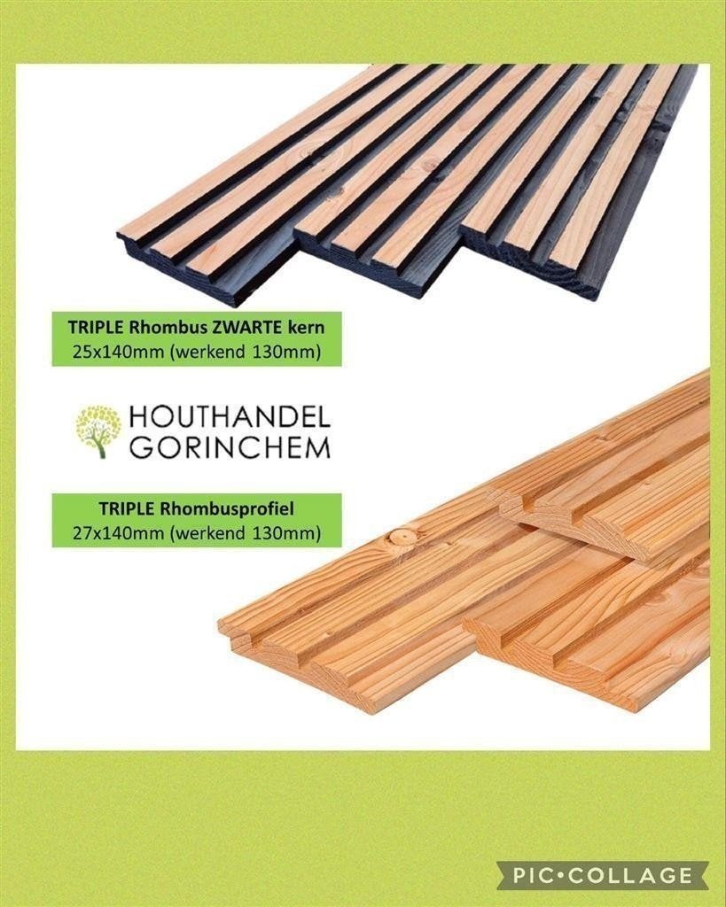 BETONPOER!!& RHOMBUSPROFIEL TRIPLE!, Doe-het-zelf en Verbouw, Ophalen of Verzenden, Nieuw