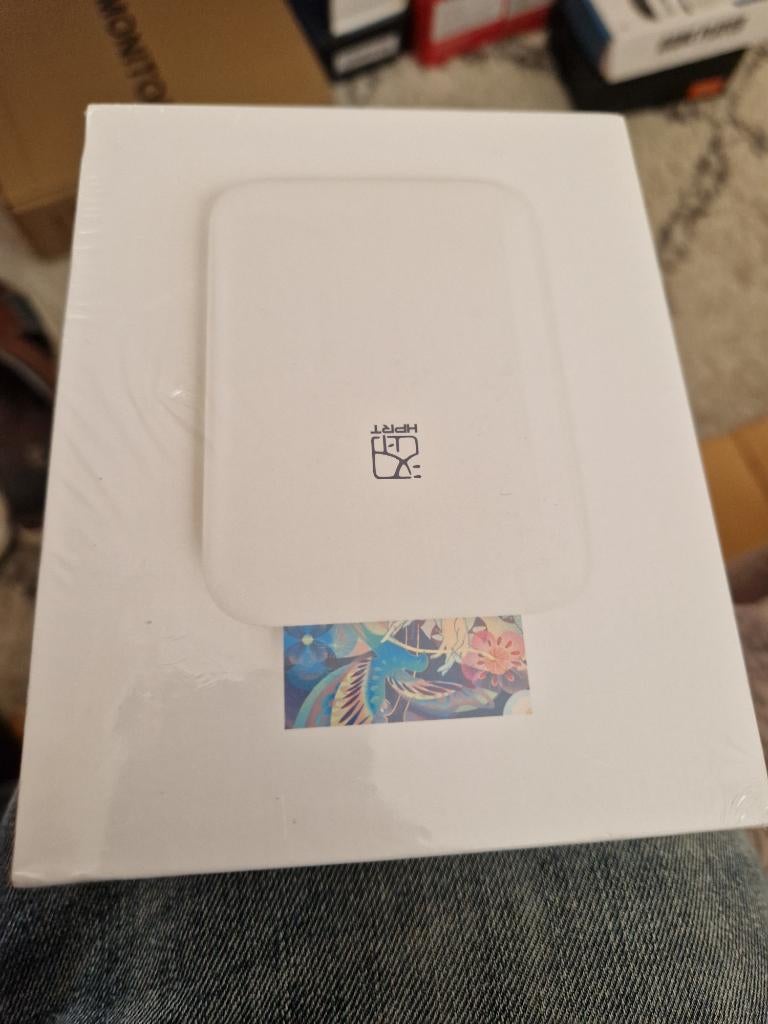 Mini fotoprinter, nieuw. Incl. 50st fotopapier t.w.v €32,95, Ophalen of Verzenden, Nieuw, HPRT