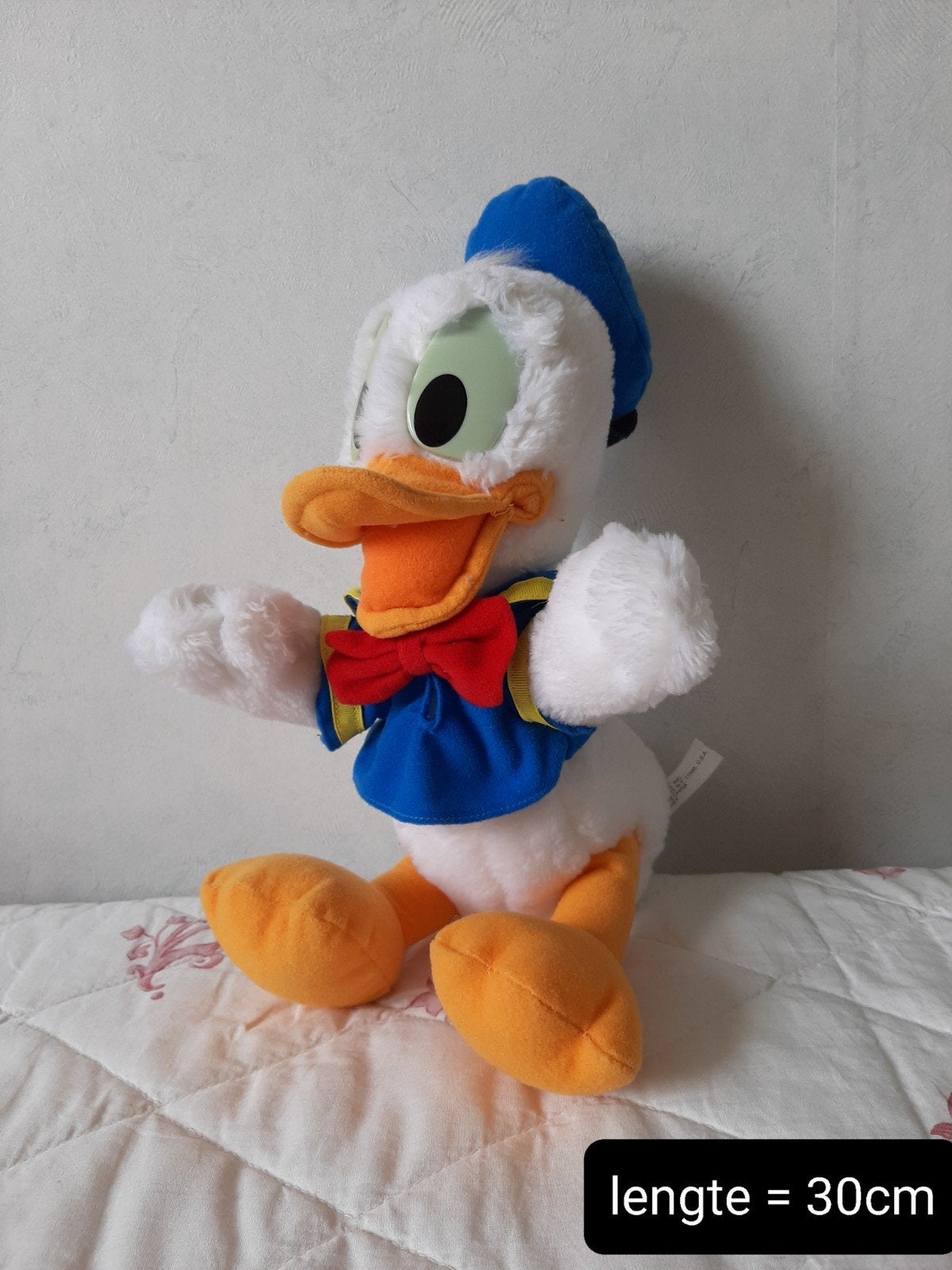 Donald Duck knuffel - Disney/in nieuwstaat, Disney, Disney, Ophalen of Verzenden, Zo goed als nieuw