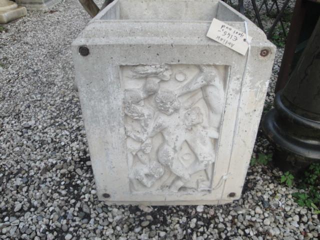 egyptische zware betonpot echt antiek, Ophalen