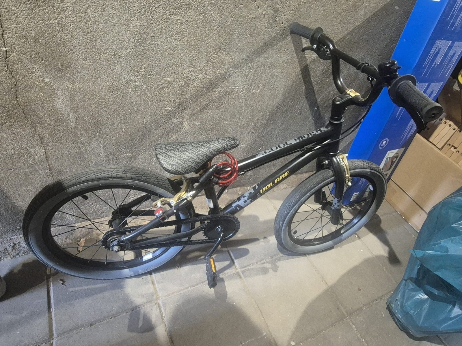 Volare Cool Riders BMX, Ophalen, Staal, Velgrem, Voetsteunen