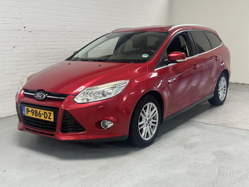 Ford FOCUS Wagon 1.0 EcoBoost Titanium CLIMA / CRUISE / STOE, Euro 5, Stof, Gebruikt, Handgeschakeld