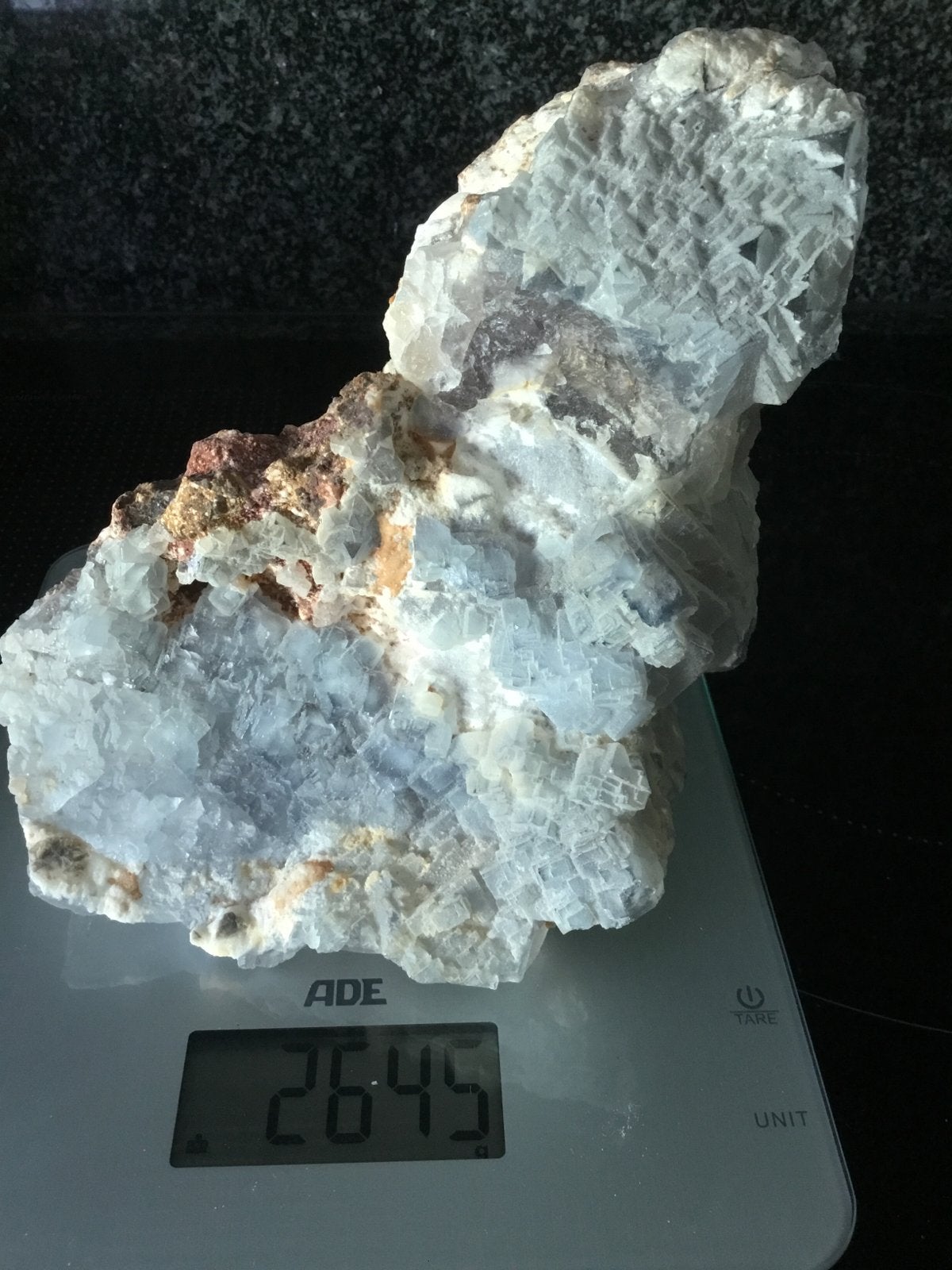 Grote ruwe Fluoriet mineraal - 2645 gram, Ophalen of Verzenden, Mineraal