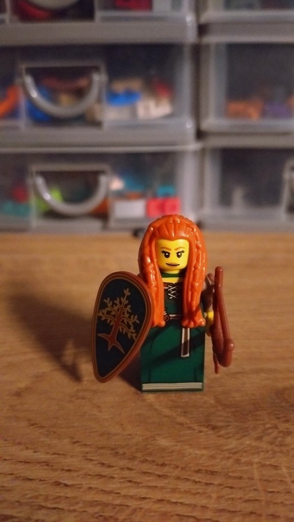 Collectible Minifigure series 9 Forest Maiden, Overige thema's, Lego, Ophalen of Verzenden, Zo goed als nieuw