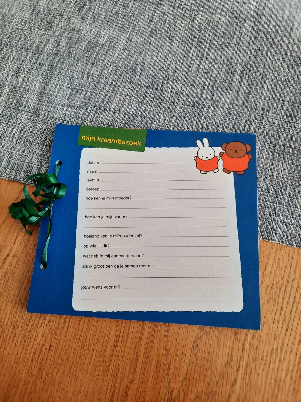 Gratis Nijntje kraambezoekboek vellen (21 stuks), Ophalen, Nieuw
