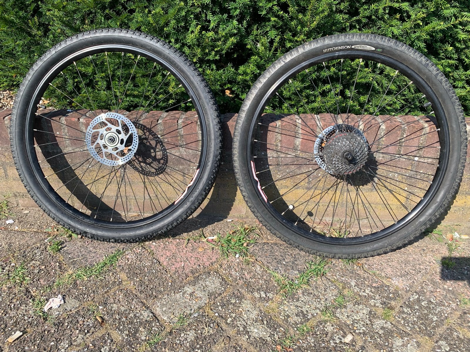 Hutchinson Python Mountainbike wielen 26 inch 8 versnellinge, Fietsen en Brommers, Fietsonderdelen, Wiel, Ophalen of Verzenden