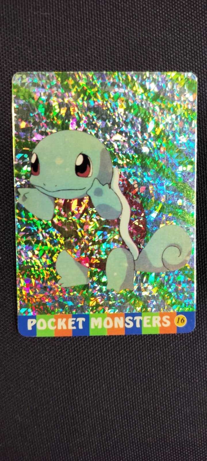 vending machine squirtle, Ophalen of Verzenden, Zo goed als nieuw, Losse kaart, Foil