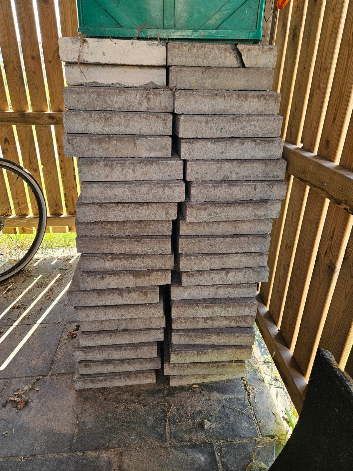 GRATIS nieuwe tegels 30x30, Tuin en Terras, Tegels en Klinkers, Ophalen, Nieuw, 5 tot 10 m², Beton