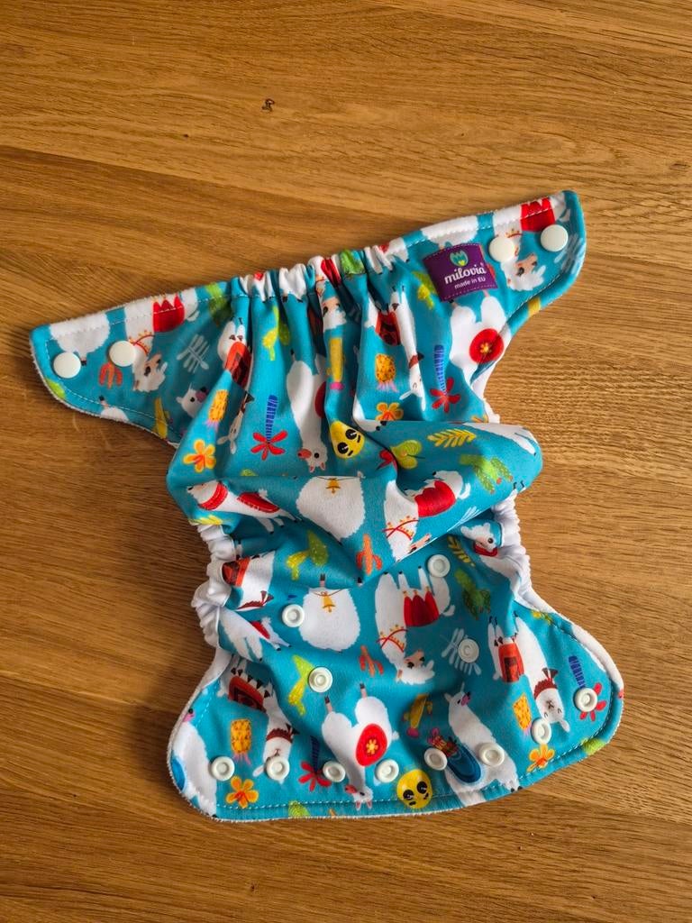 Milovia wasbare pocketluier/overbroekje maat newborn 2,5-7kg, Kinderen en Baby's, Ophalen of Verzenden, Zo goed als nieuw, Overige typen
