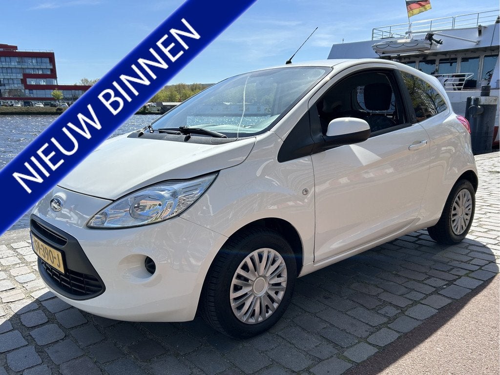 Ford Ka 1.2 Style start/stop Airco apk 3-2027 keurige auto, Voorwielaandrijving, Euro 5, Stof, Gebruikt