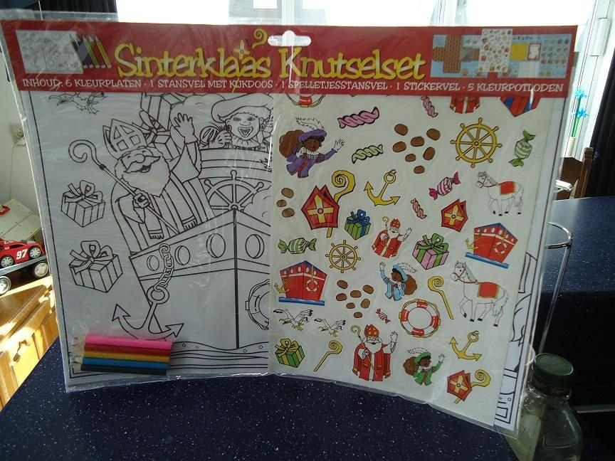 sinterklaas knutselset, Ophalen of Verzenden, Nieuw