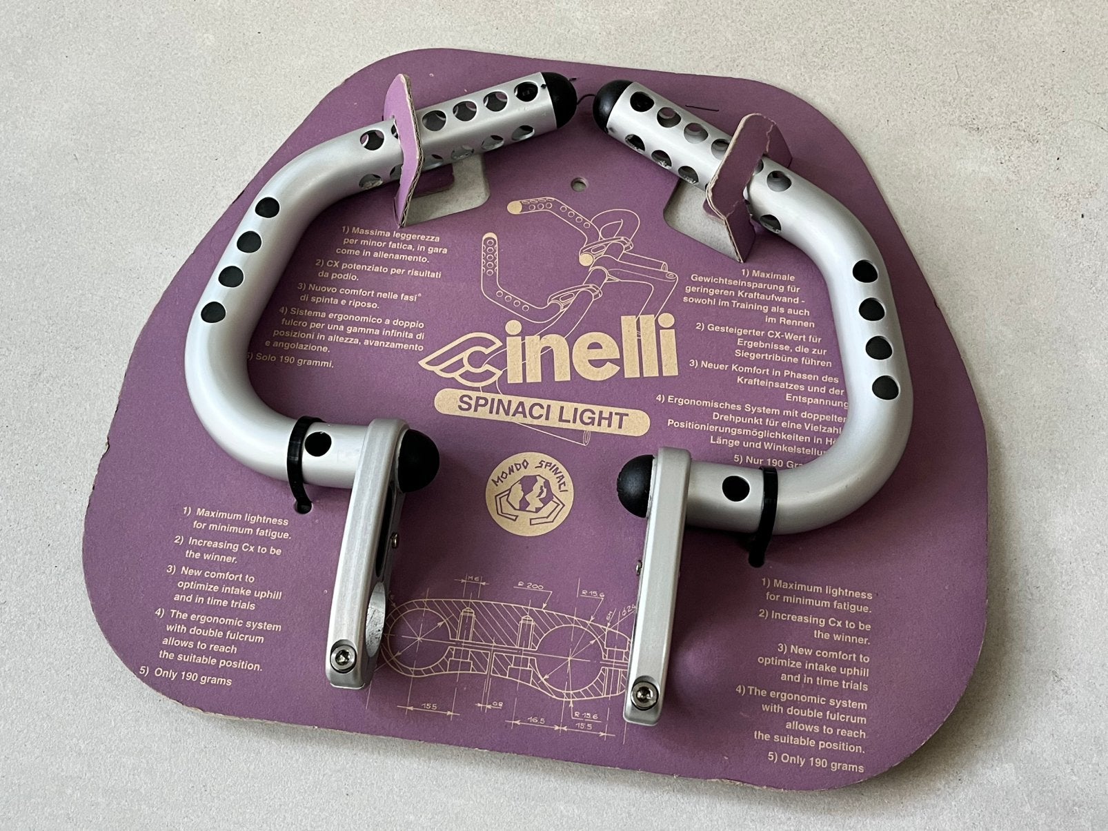 Cinelli Spinaci Light, origineel in verpakking, Stuur, Cinelli, Ophalen of Verzenden, Zo goed als nieuw