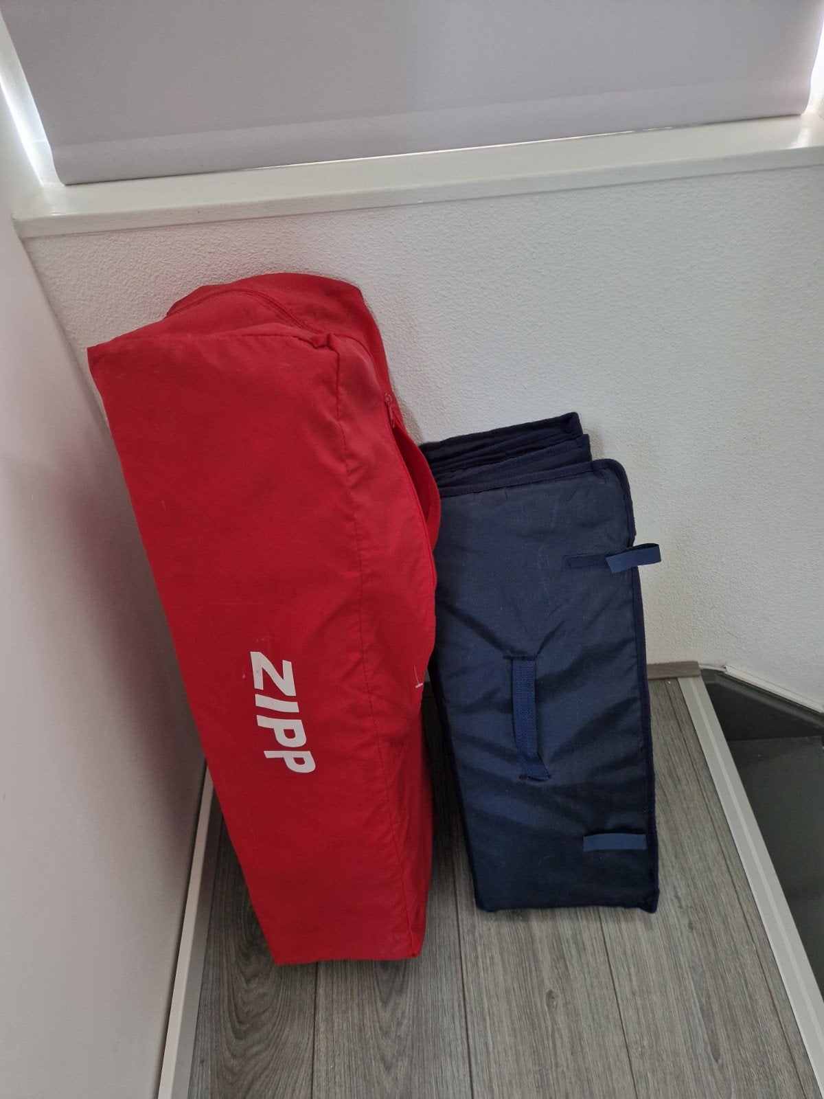 Campingbedje met matras, Ophalen, Eenpersoons