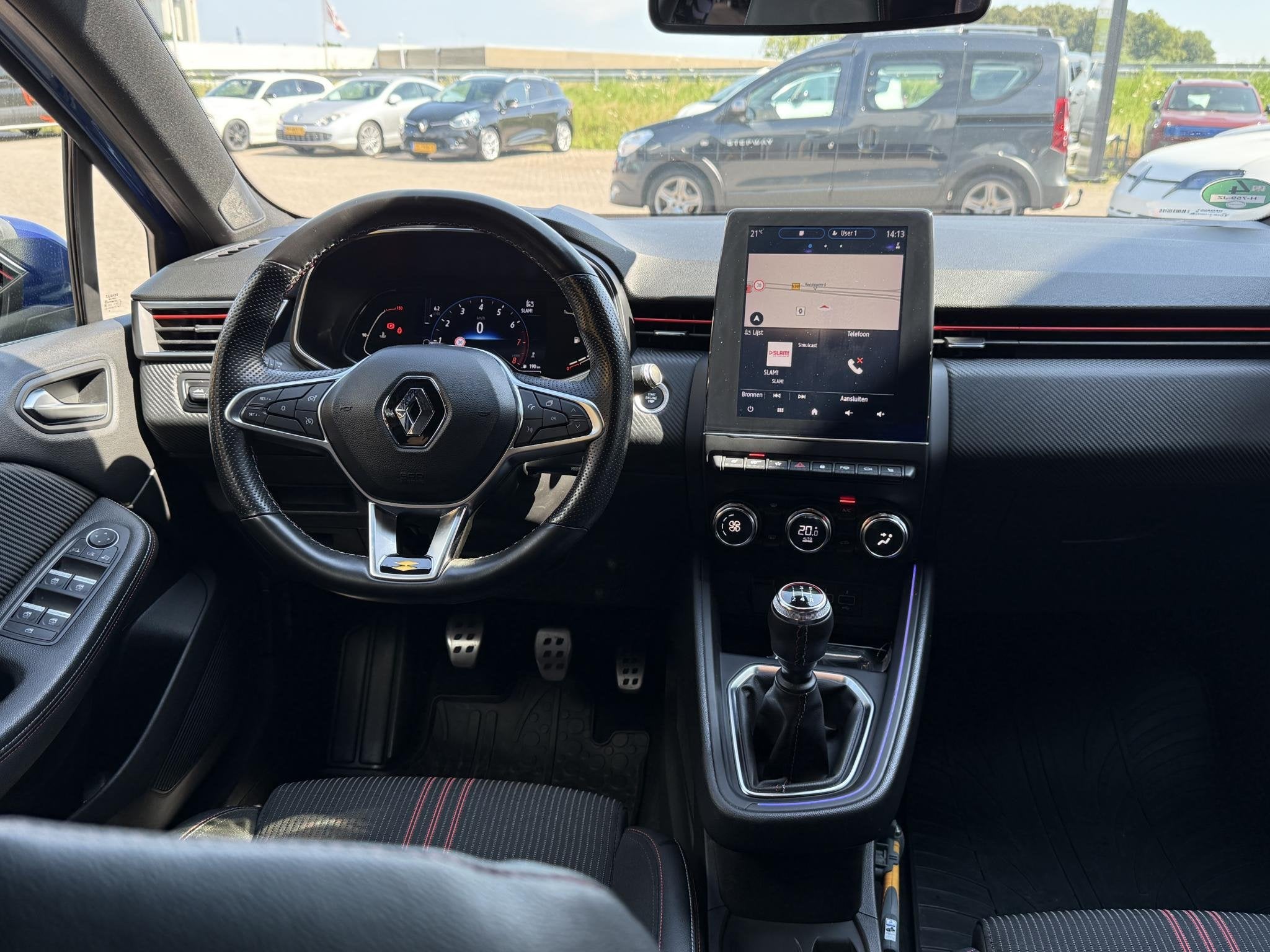 Renault Clio 1.0 TCe R.S. Line | NAP | Stoelverwarming | 360, Voorwielaandrijving, 101 pk, Gebruikt, Euro 6