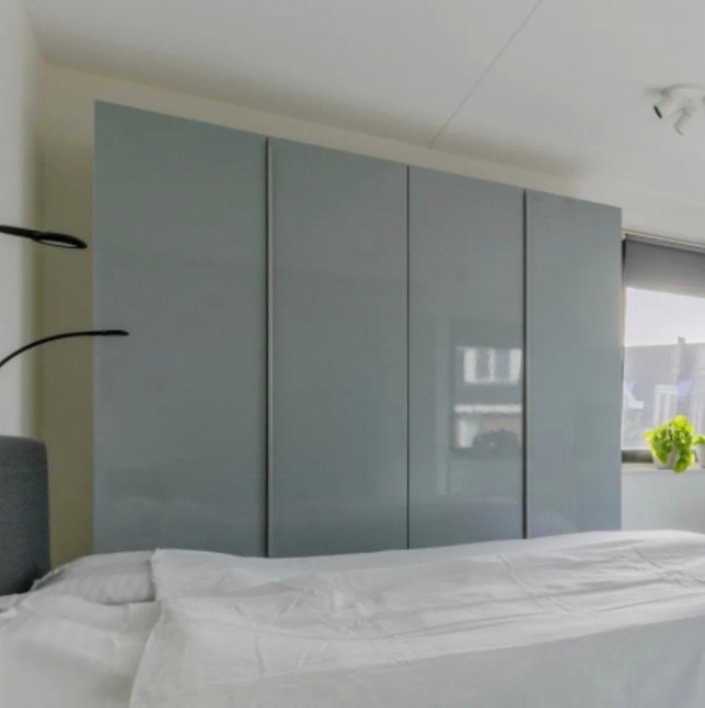 ZSM OPHALEN! 8x IKEA FARDAL Pax deuren hoogglans grijs/blauw, Ophalen, Gebruikt, 200 cm of meer, 50 tot 100 cm