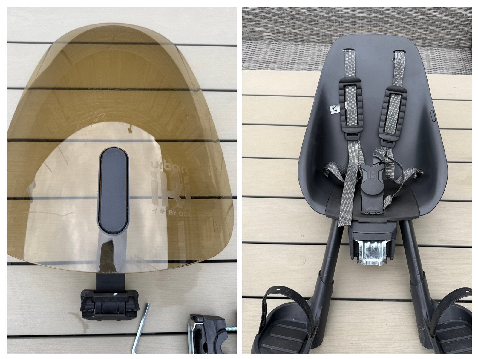 Urban Iki Voorzitje met windscherm, Ophalen, Voorzitje, 0 t/m 13 kg, Gebruikt