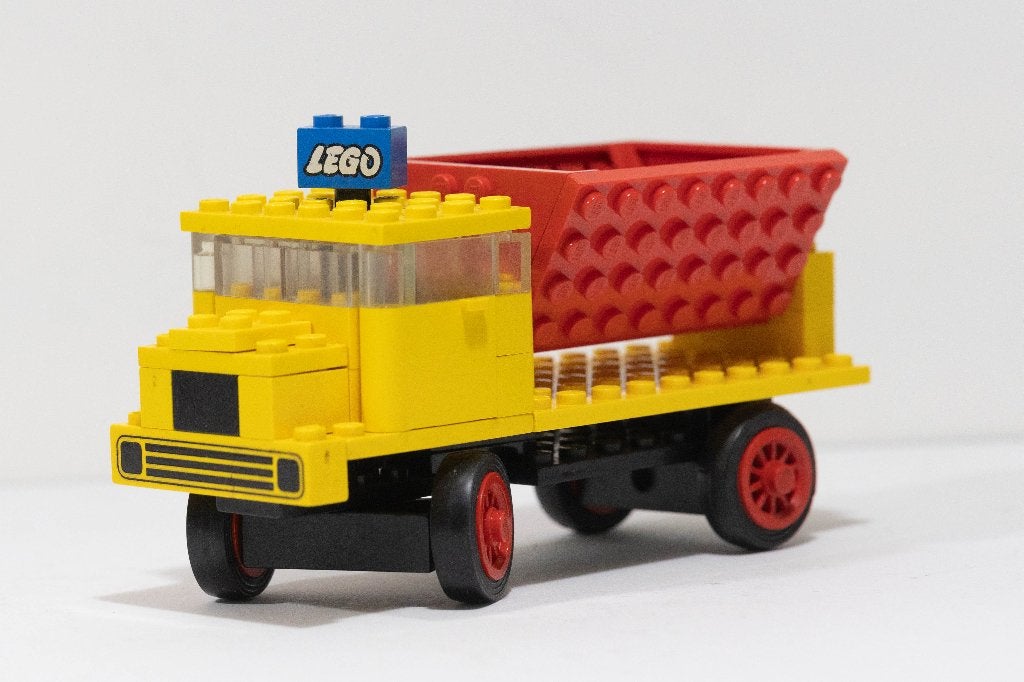 LEGO 371 # LEGOLAND: Construction: Kipper truck., Gebruikt, Lego, Ophalen of Verzenden, LEGOLAND