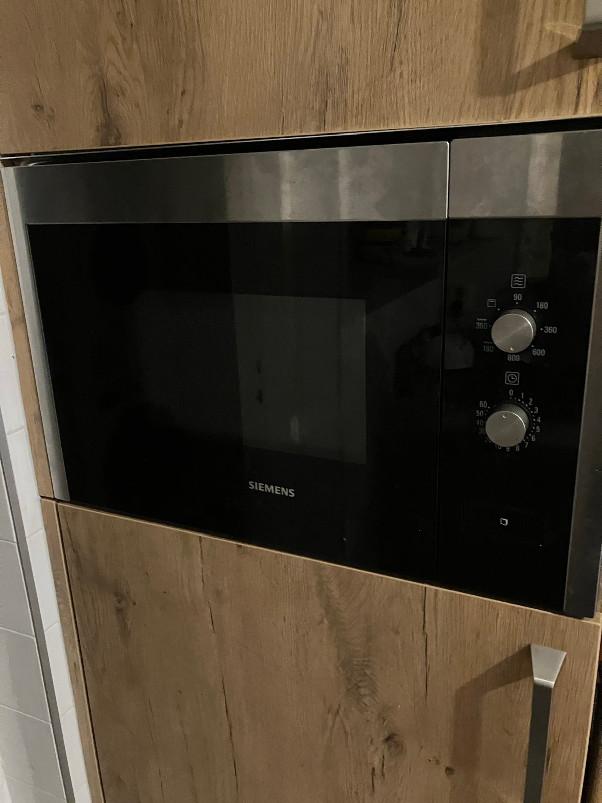 Siemens Inbouw magnetron, Ophalen, Gebruikt, Magnetron, Inbouw