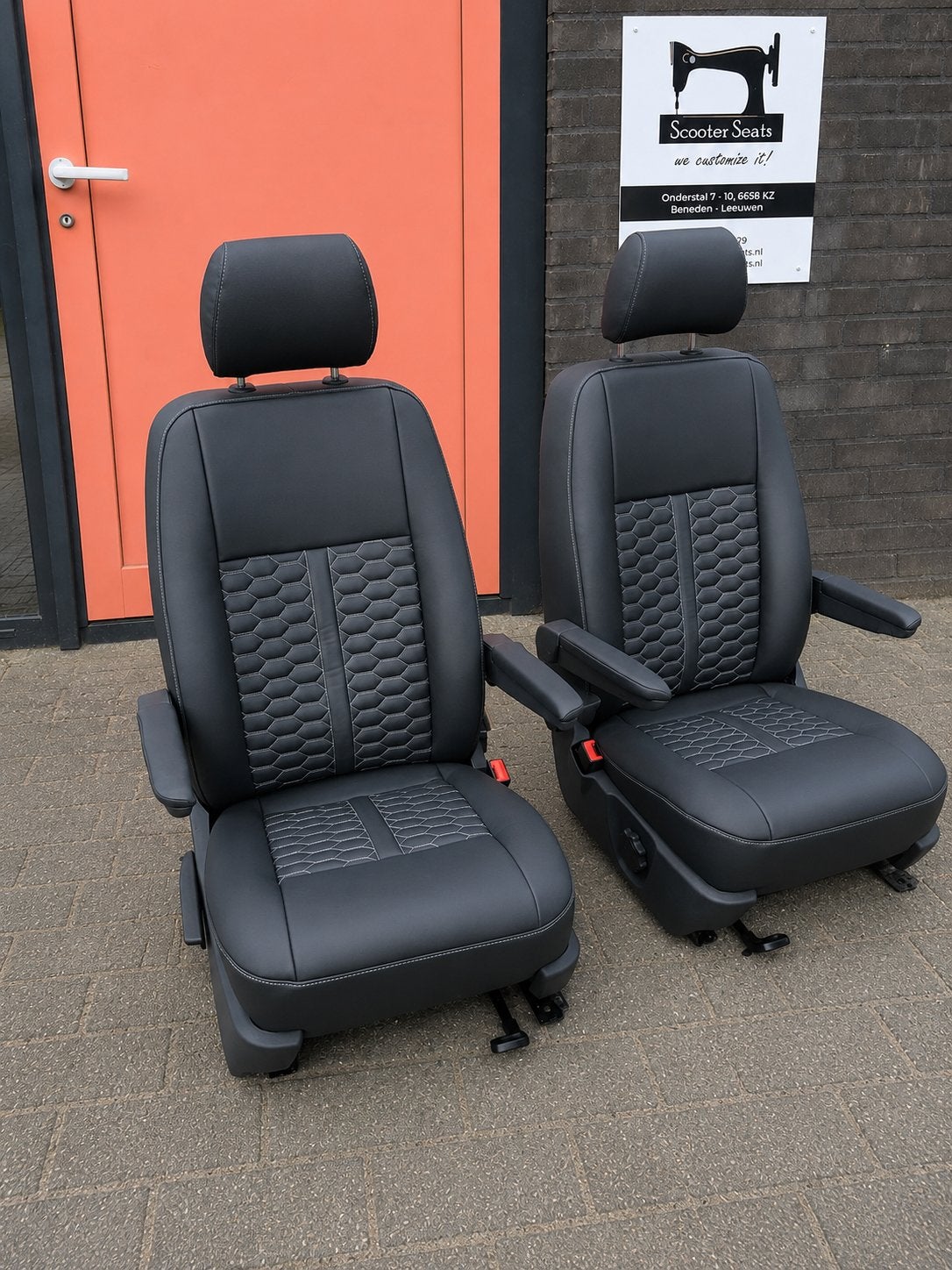 VW T6 voorstoelen nappa leer, Auto-onderdelen, Gebruikt, Volkswagen, D, Ophalen