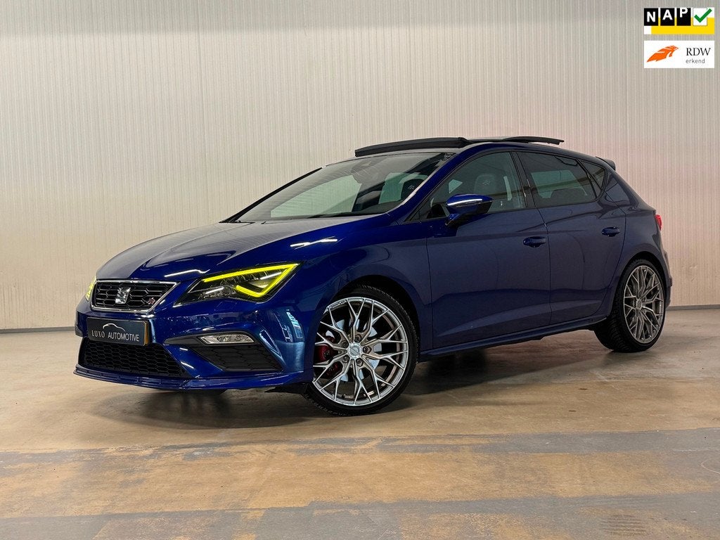 Seat Leon 1.8 TSI FR Business Intense | NAP | PANO | CARPLAY, Auto's, Seat, Bedrijf, Te koop, Leon, ABS, Adaptive Cruise Control