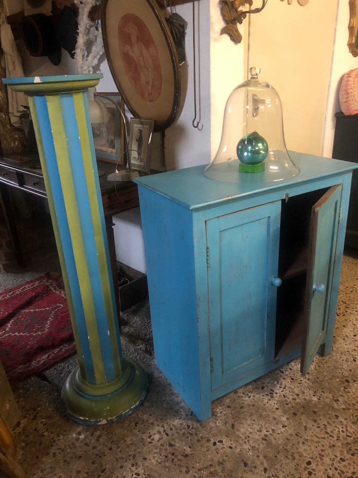 Frans kastje/brocante kastje/kastje, Ophalen of Verzenden