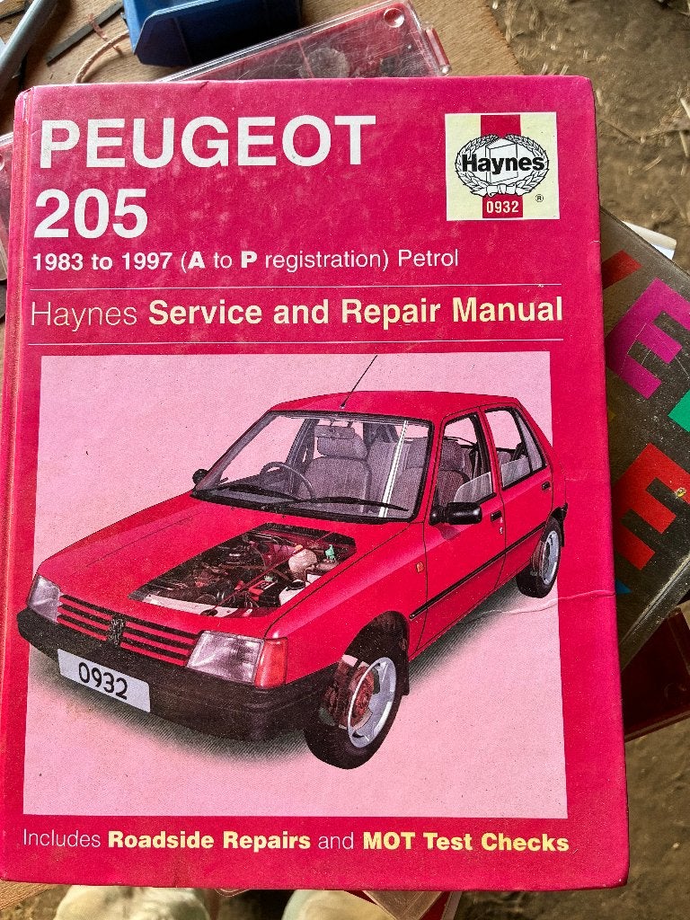 haynes werkplaats handboek peugeot 205  izgst, Verzenden