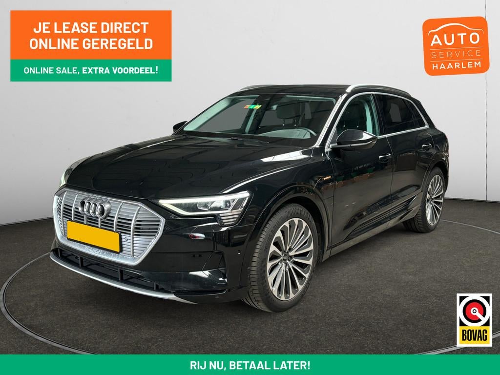 Audi e-tron 55 quattro Advanced edition Plus 95 kWh SOH 90%,, Auto's, Audi, Automaat, 131 €/maand, Adaptive Cruise Control, Met garantie (alle)