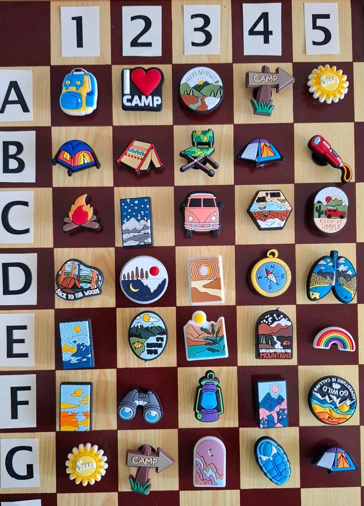 7: Camping & Outdoor Schoenbedels Charms voor de Crocs, Ophalen of Verzenden, Nieuw