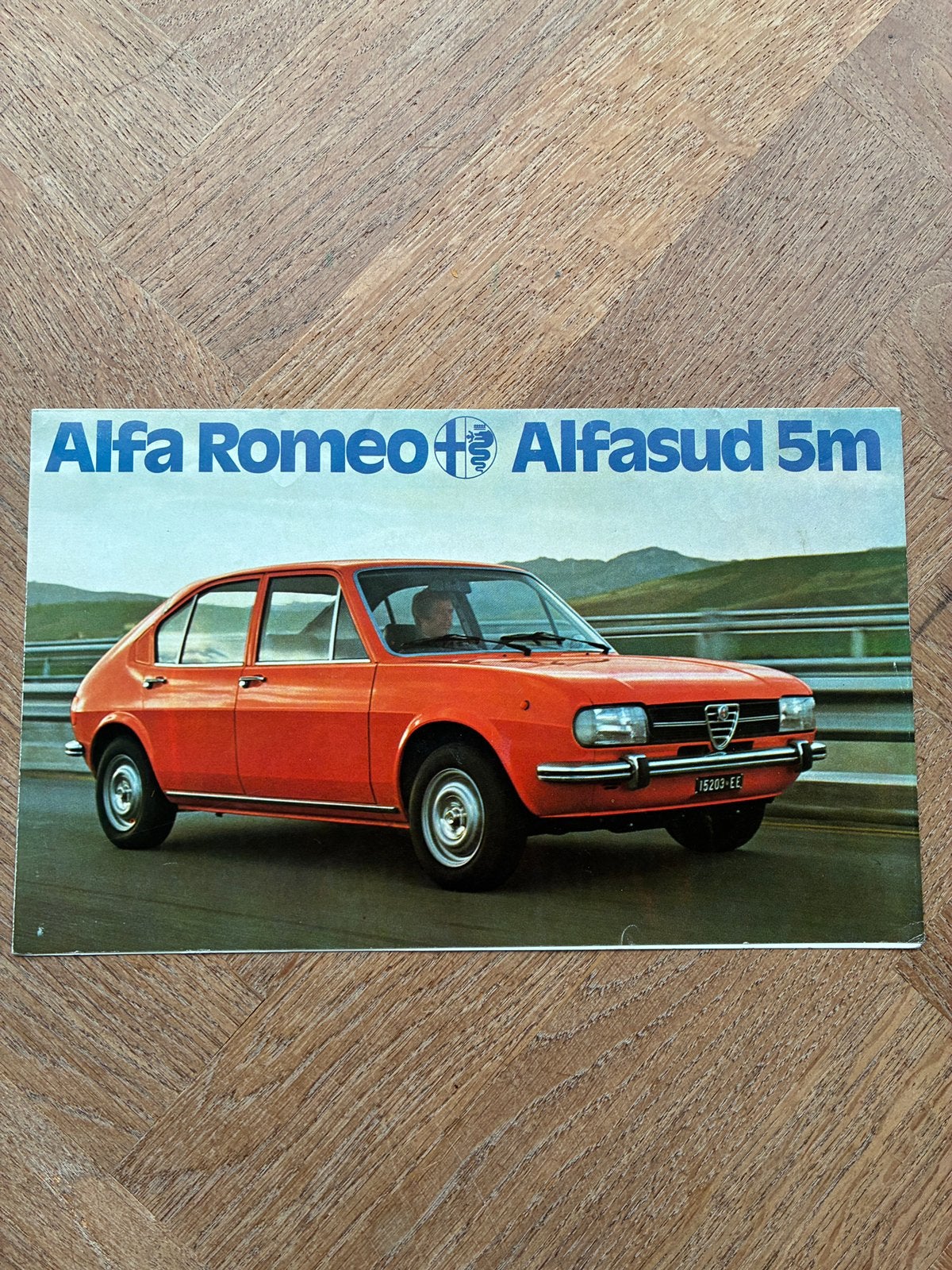 Alfa Romeo Alfasud 5m brochure, Boeken, Verzenden, Zo goed als nieuw, Alfa Romeo