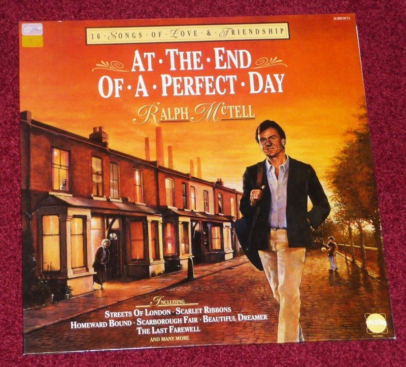 Ralph McTell - At the End of a Perfect Day LP, LP, Pop, Zo goed als nieuw, 12 inch