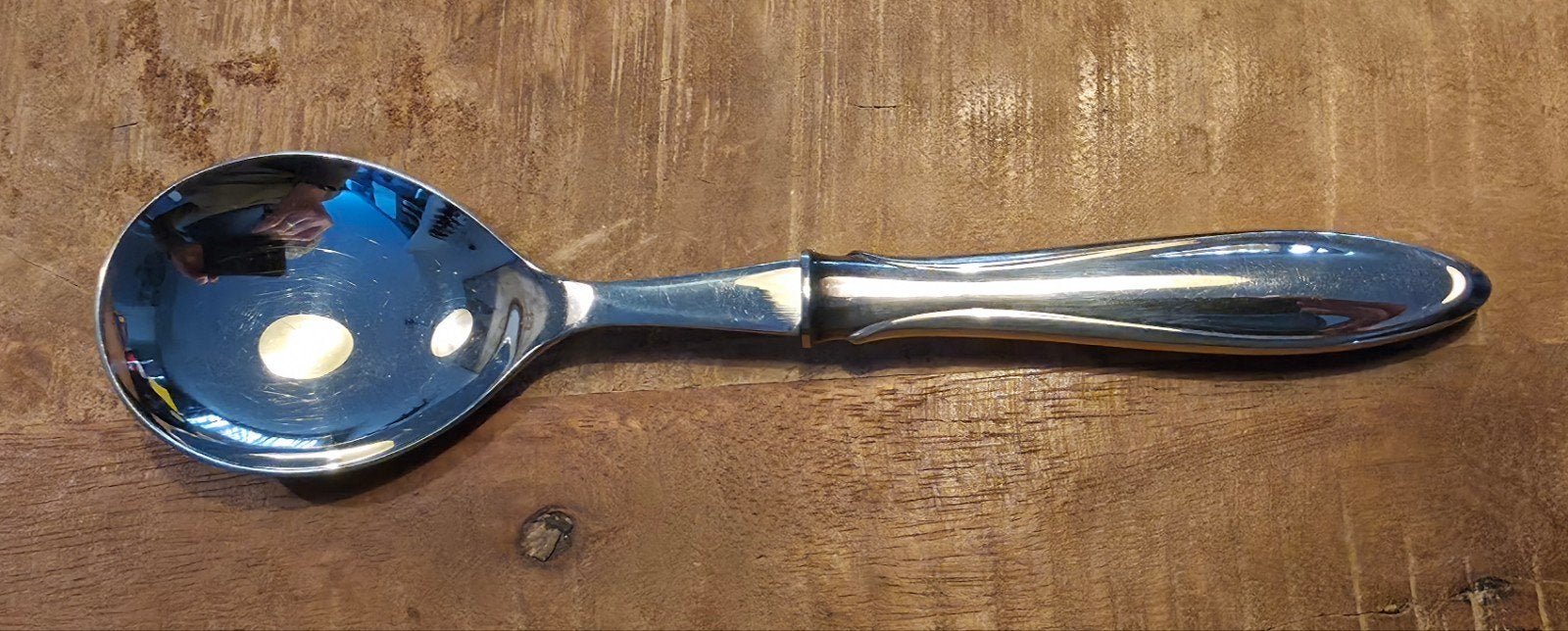 Antieke Zilveren Sauslepel - Gero 100, Ophalen of Verzenden