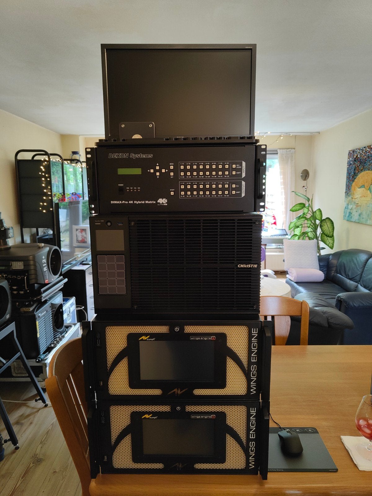 Christie Spyder X80 Video Processor + Dexon DVP504-Pro, Ophalen, Gebruikt, 128 GB, 4 Ghz of meer