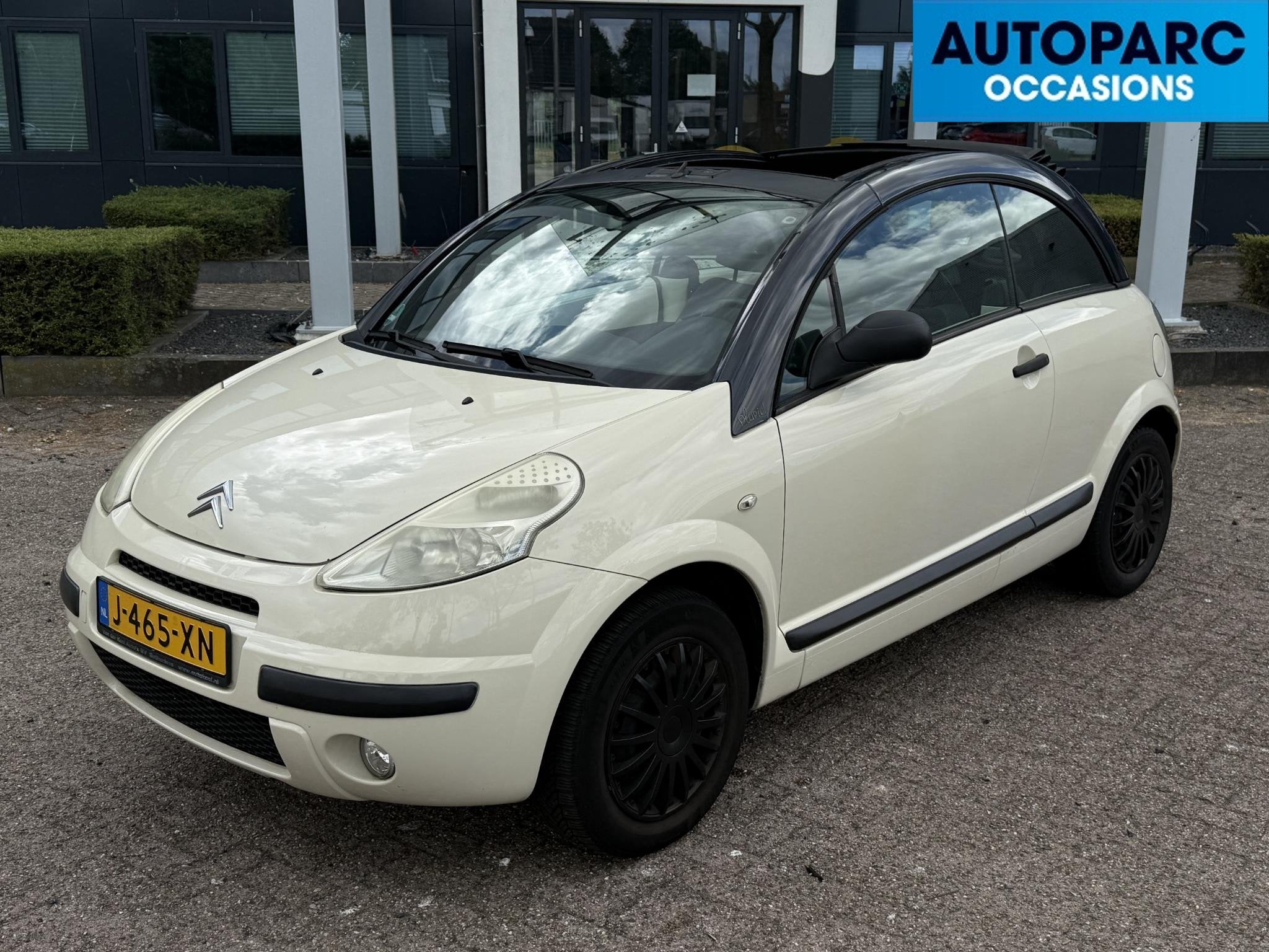 Citroen C3 Pluriel 1.4i AIRCO (STEENKOUD), WERKEND CABRIODAK, Auto's, Citroën, 4 stoelen, Handgeschakeld, Euro 4, Geïmporteerd