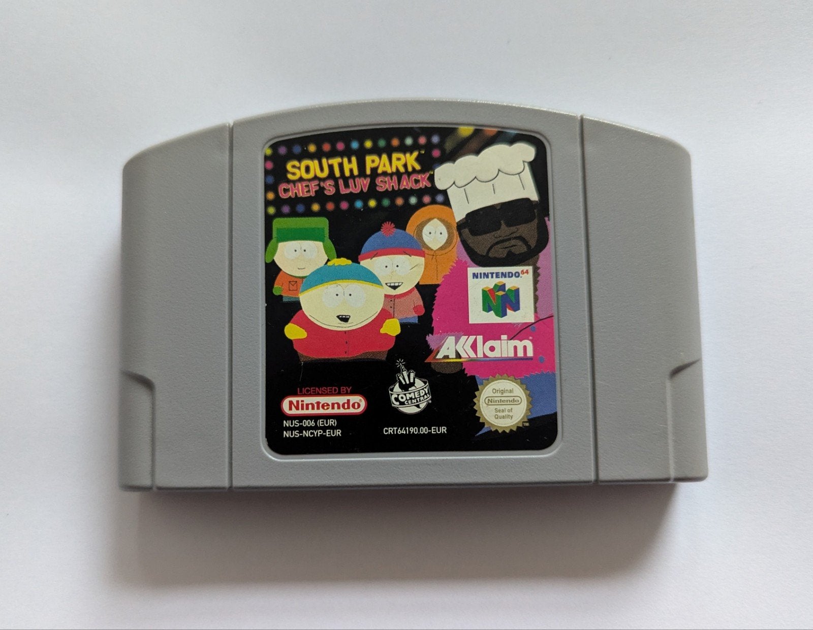 South Park Chef's Luv Shack - Nintendo 64, Spelcomputers en Games, Gebruikt, Overige genres, Eén computer, Ophalen of Verzenden